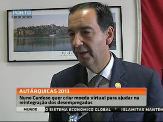 Nuno Cardoso quer criar moeda virtual "Escudo do Porto"