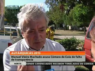 Vieira Machado acusa autarquia de Gaia de falta de transpar&ecirc;ncia
