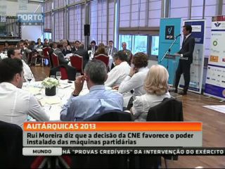 Rui Moreira diz que decis&atilde;o da CNE apenas favorece os grandes partidos