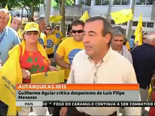 Guilherme Aguiar critica despesismo de Menezes