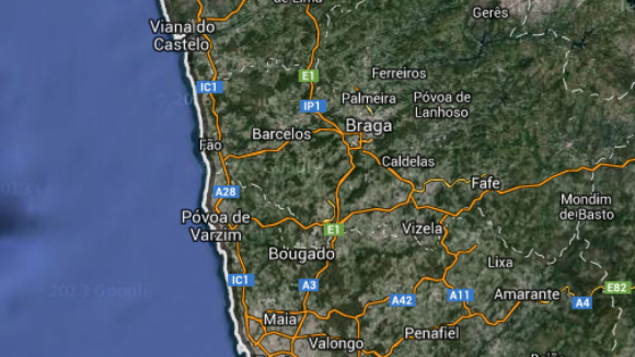 Distritos do Porto, Viana e Braga com aviso amarelo para domingo devido a chuva e trovoada