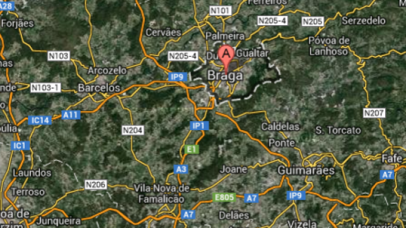Seis fogos activos - três no distrito de Braga