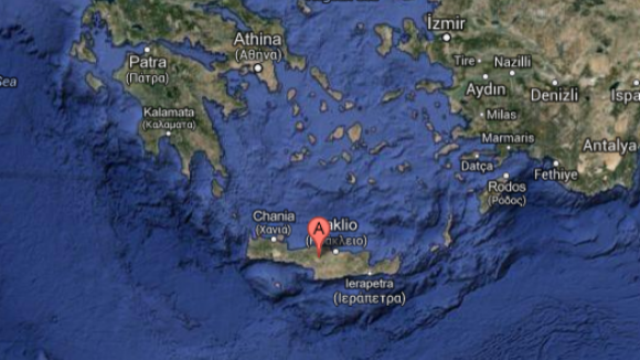 Sismo com magnitude de 6,2 abala ilha grega de Creta