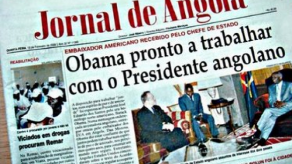 Jornal de Angola acusa elites portuguesas de tentarem intimidar Angola