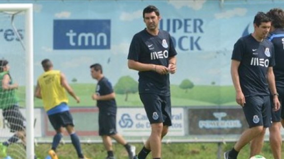 Vion, Caballero e Rafa no treio de hoje do FC Porto