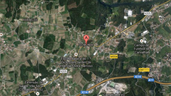 Atropelamento mortal na Nacional 205, distrito de Braga