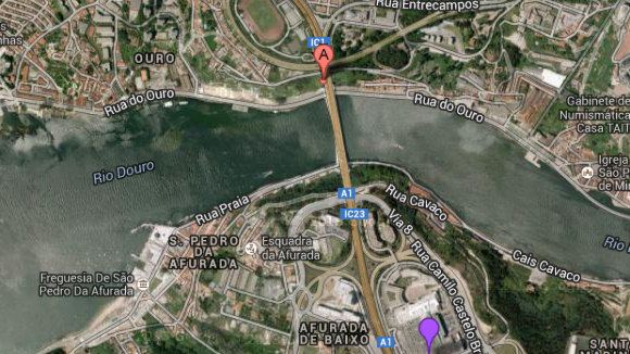 Despiste na Arrábida provoca 13 quilómetros de fila nos acessos ao Porto e a Gaia