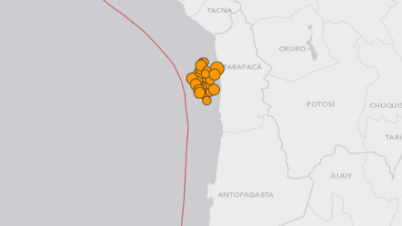 Registadas pelo menos 20 réplicas após forte sismo no Chile