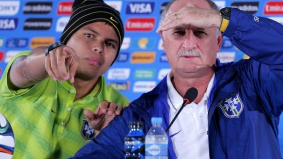 Thiago Silva diz que derrota com Alemanha não foi culpa de Scolari