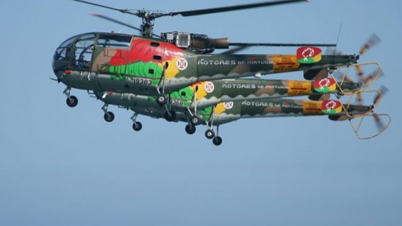 Helicóptero da Força Aérea envolvido nas buscas de aeronave ao largo de Sagres