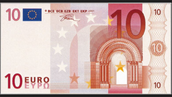 Nova nota de 10 euros entra hoje em circulação