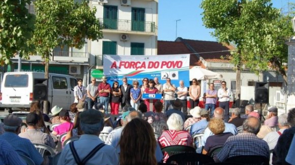 CDU aposta tudo nas ruas da grande Lisboa e Setúbal durante a campanha