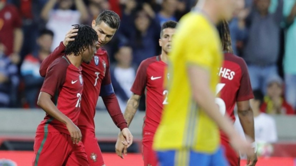 Portugal perde com Suécia no regresso de Ronaldo à Madeira
