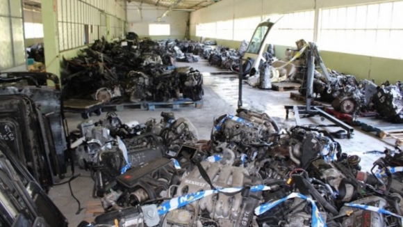 Recuperados milhares de componentes de veículos furtados na Trofa e em Vila do Conde