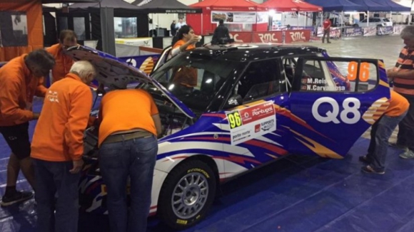 Marco Reis sofre acidente no terceiro dia do Rally de Portugal em Vieira do Minho