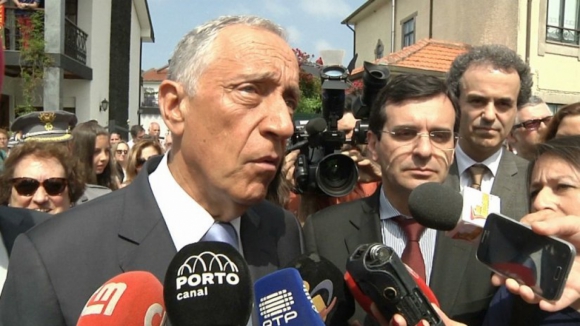 Marcelo considera "relativo, muito relativo" clima de tensão política em Portugal