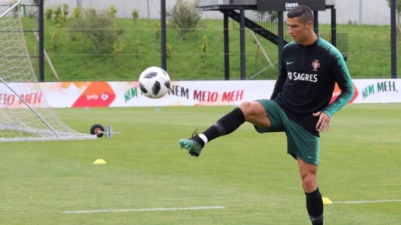 Mundial2018: Cristiano Ronaldo já treina e seleção lusa está completa