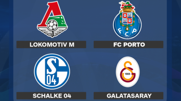 FC Porto defronta Lokomotiv Moscovo, Schalke 04 e Galatasaray no grupo D da Liga dos Campeões