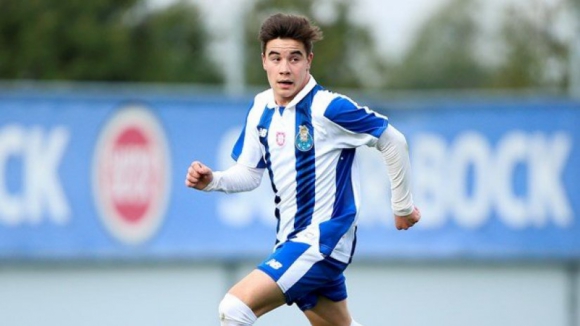 Paulo Estrela, do FC Porto, vence prémio para melhor golo da UEFA Youth League