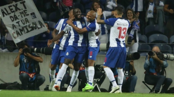 Jogadores do FC Porto "felizes" com a vitória frente ao Galatasaray por 1-0