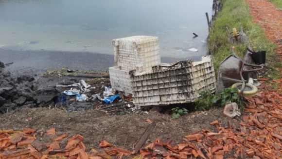 GNR identifica empresa por descarga de resíduos na ria de Aveiro