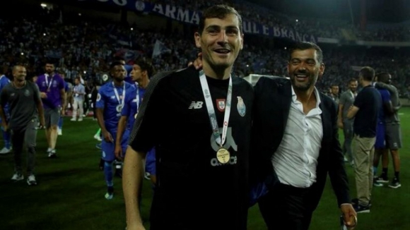 Sérgio Conceição diz que Casillas tem um "coração de vencedor"