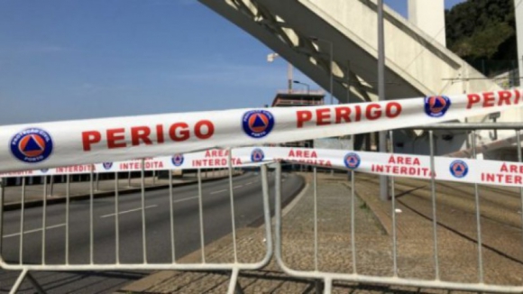 Trabalhos de reparação da Ponte da Arrábida no Porto começam segunda-feira