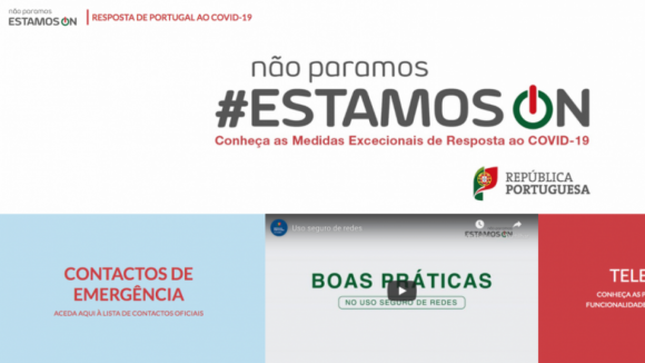 Covid-19: Governo lança 'site' com informação da resposta de Portugal à pandemia