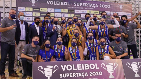 AJM/FC Porto volta a conquistar a Supertaça de voleibol feminino
