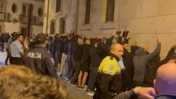 Dezenas de ‘casuals’ do Benfica detidos em megaoperação policial em Braga