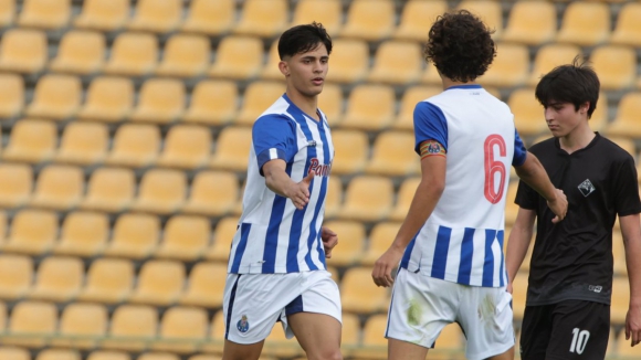 FC Porto (Sub-17): Dragões vencem Académica por 4-0 com 'hat-trick' de Gonçalo Sousa
