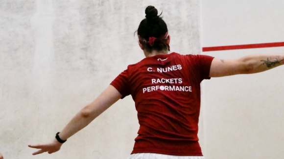 Catarina Nunes termina europeu de squash em 17º lugar