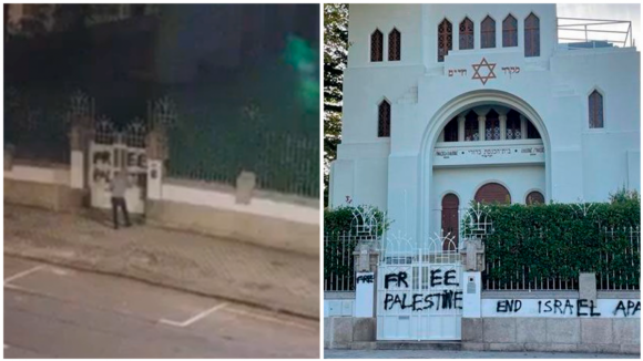 Comunidade Judaica reage ao vandalismo na Sinagoga do Porto