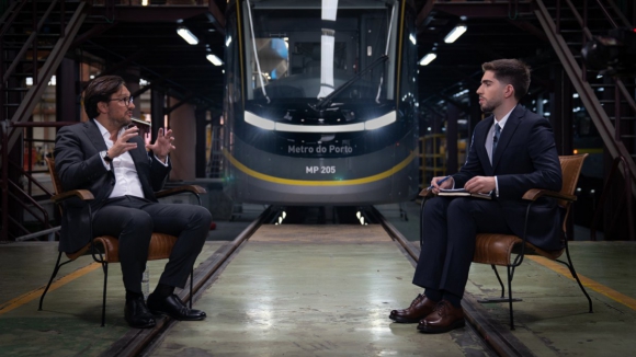 Tiago Braga, Presidente da Metro do Porto, em Grande Entrevista, esta sexta-feira, no Porto Canal