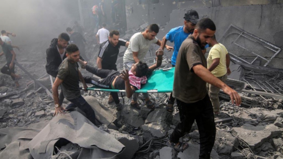 Número de mortos em Gaza perto dos dez mil desde o início da guerra