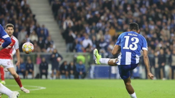 FC Porto: O 'míssil' de Galeno que pintou de 'azul e branco' uma noite de gala