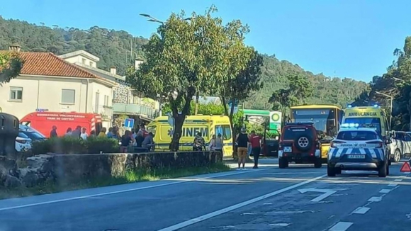 Viana do Castelo. Colisão entre autocarro e táxi deixa cinco crianças e um adulto feridos 