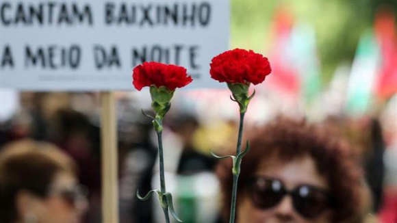 Um terço dos portugueses elegem 25 de Abril como a data mais importante do país