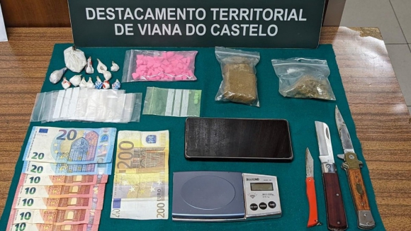 Detido em Viana tinha mais de 500 doses de droga