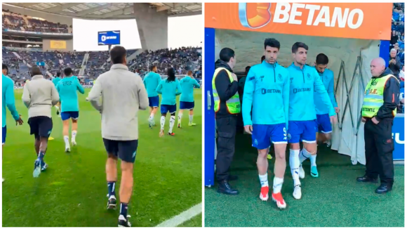 FC Porto: Jogadores portistas já pisam o relvado do Estádio do Dragão