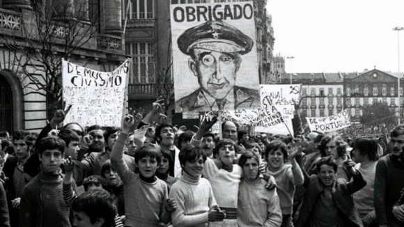 Portuenses entupiram artérias da Baixa no primeiro de maio de 74
