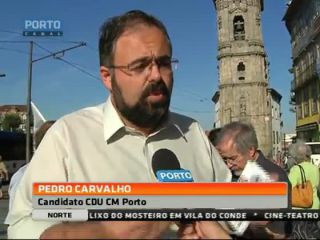 Pedro Carvalho acusa advers&aacute;rios de terem duas caras para a requalifica&ccedil;&atilde;o urbana