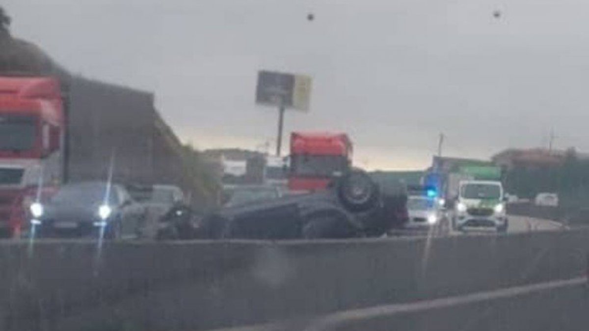 Acidente Condiciona Tr Nsito Na A Na Zona Da Trofa Circula O Faz Se