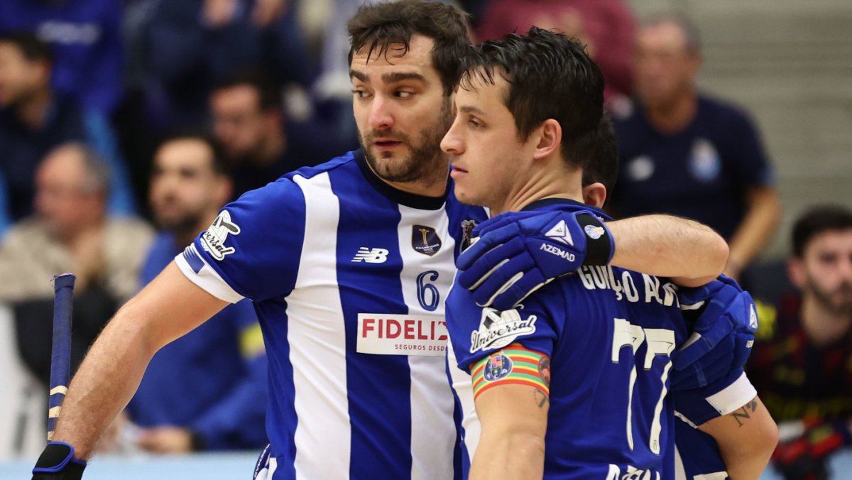 Fc Porto H Quei Em Patins Riba Dave O Advers Rio Nos Oitavos Da