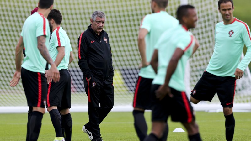 Veja as imagens do treino da seleção desta sexta-feira