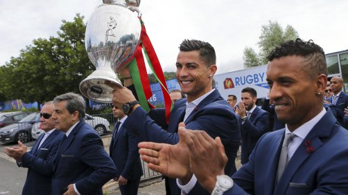  Cristiano Ronaldo venceu 12 de 17 finais, que coroou com oito golos