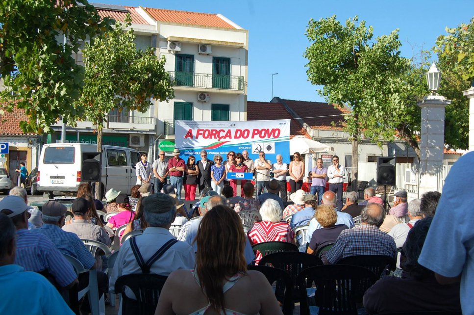 CDU aposta tudo nas ruas da grande Lisboa e Setúbal durante a campanha