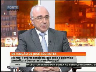 Manuel Tavares afirma que caso S&oacute;crates assombra a democracia em Portugal