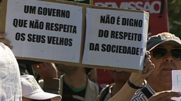 "Povos Unidos contra a troika" protestam em várias cidades portuguesas e europeias