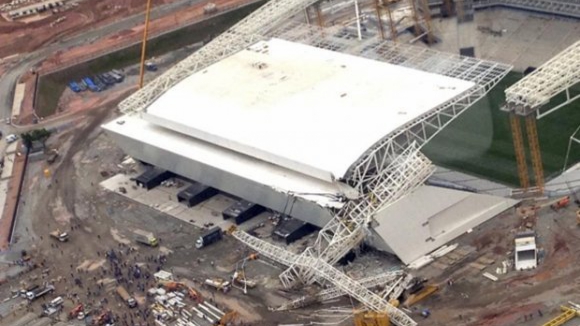 Bombeiros confirmam morte de três pessoas em obra de estádio do Mundial